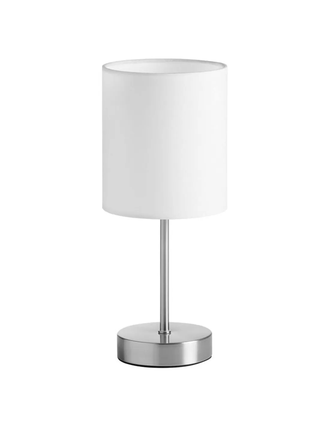 Lampe de table SET MDC, abat-jour blanc, E14 | LeonLeds