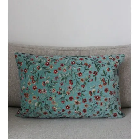 Le Fleuri - Coussin imprimé fleurs 40x60 / velours