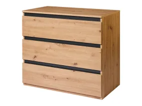 LIVARNO home Commode Genève, 85 x 75,5 x 48 cm, imitation chêne