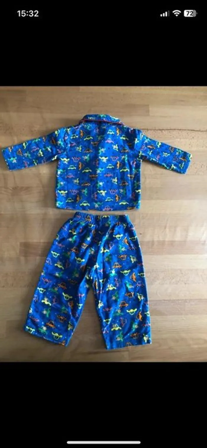 Lot 2 pyjamas - Brioche - 12 mois  | Beebs