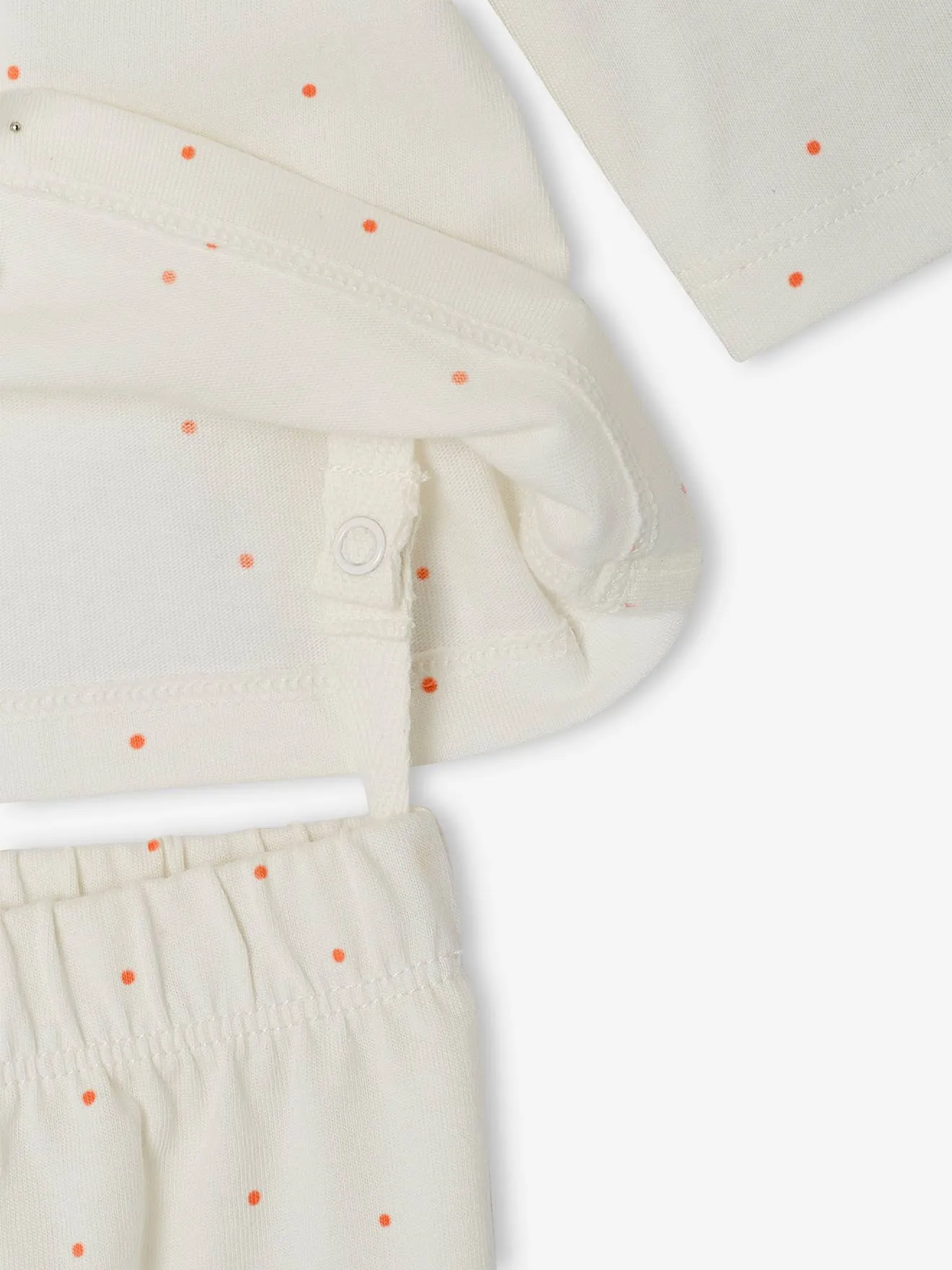 Lot de 2 pyjamas bébé 2 pièces en jersey écru - Vertbaudet