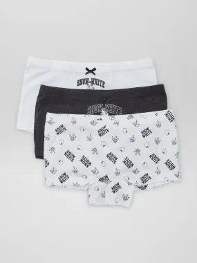 Lot de 3 shortys 'Blanche-Neige' 'Disney' - Blanc