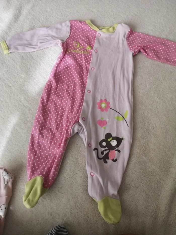 Lot pyjamas 68 cm - C&A - 6 mois  | Beebs