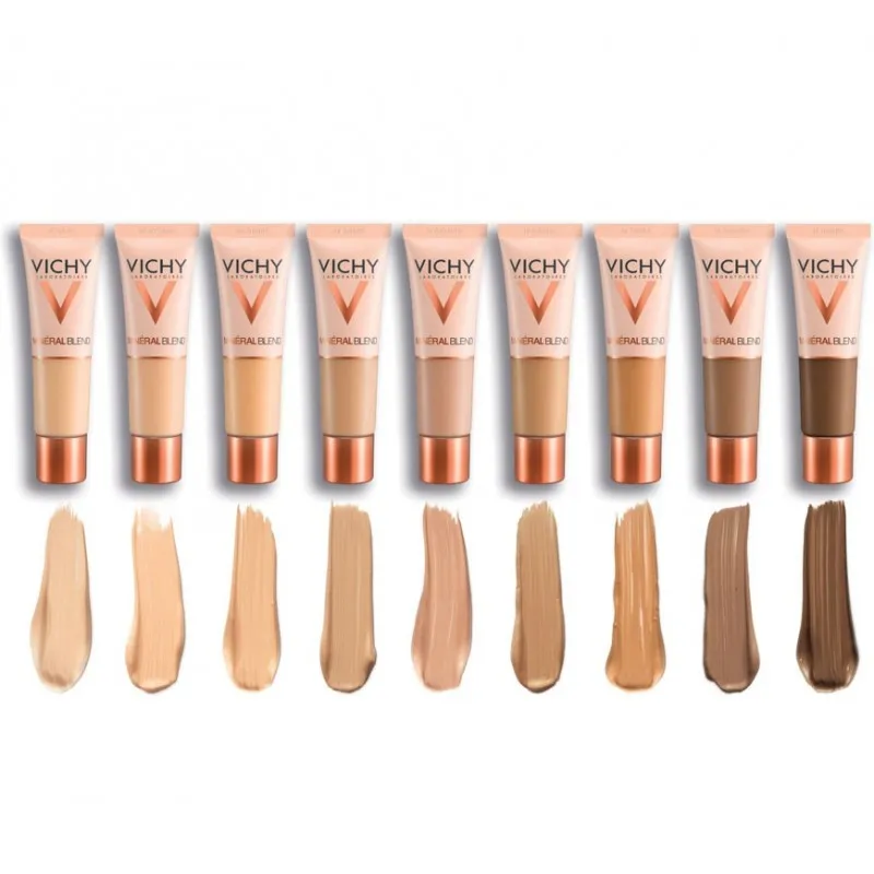 MINERALBLEND FOND DE TEINT HYDRATANT N° 12 SIENNA 30ML VICHY