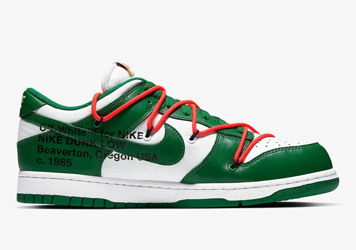 Nike Dunk Low Off-White Pine Green