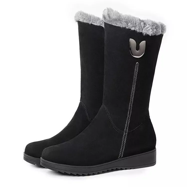 Olivia - Bottes d'hiver mi-hautes - Chaleureuses & légantes
