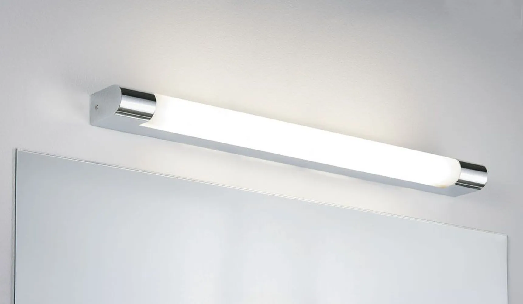 PAULMANN 79716 Applique de salle de bain couleur chrome, blanc MIZAR