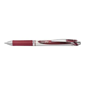 Pentel Energel - Roller rétractable - 0,7 mm - bordeaux