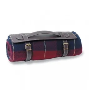 Plaid de Voyage en Acrylique avec Sangle et Support Personnalisable 