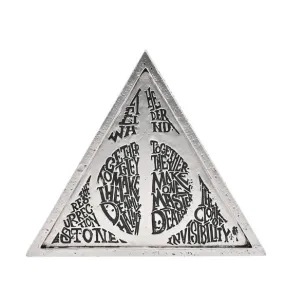 Plaque triangle Reliques de la Mort - Morsmordre Harry Potter