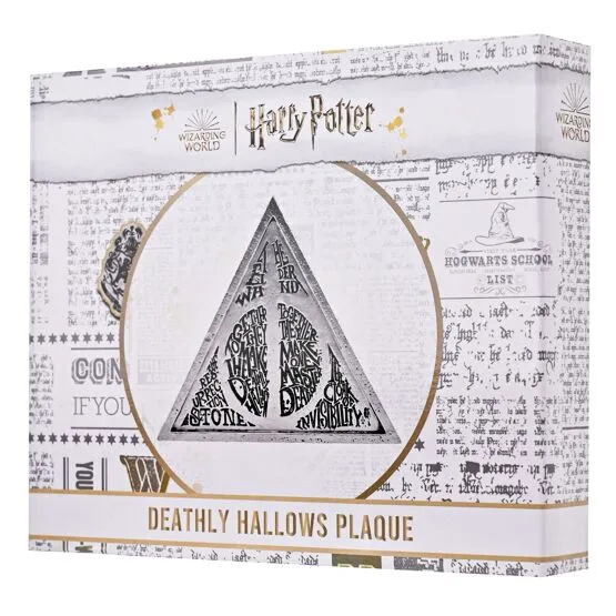 Plaque triangle Reliques de la Mort - Morsmordre Harry Potter