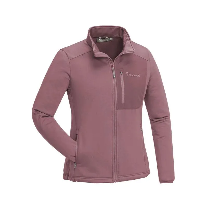 POLAIRE FEMME PINEWOOD BRENTON POWER FLEECE W - ROSE