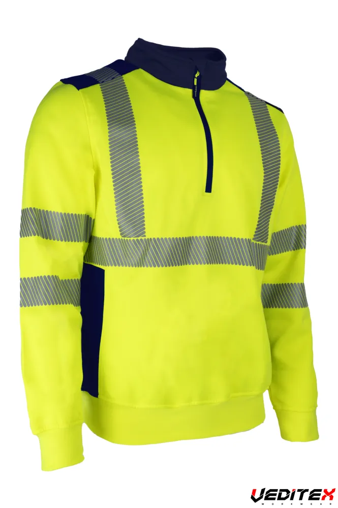 Pull Thermique Molleton haute visibilit&eacute; - FRISS