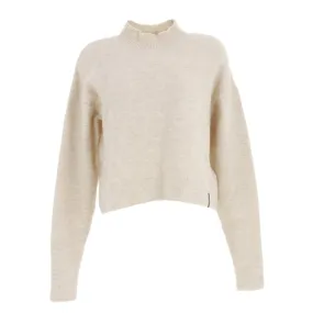 Pull vintage mock beige femme - Superdry | wimod