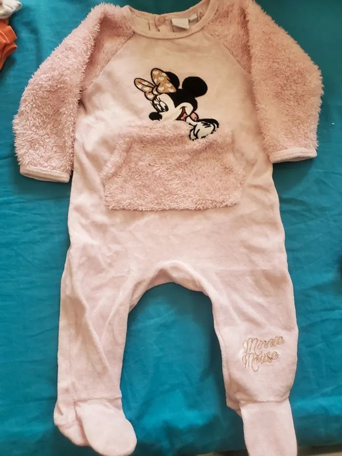 Pyjamas chaud minnie - Minnie - 6 mois  | Beebs