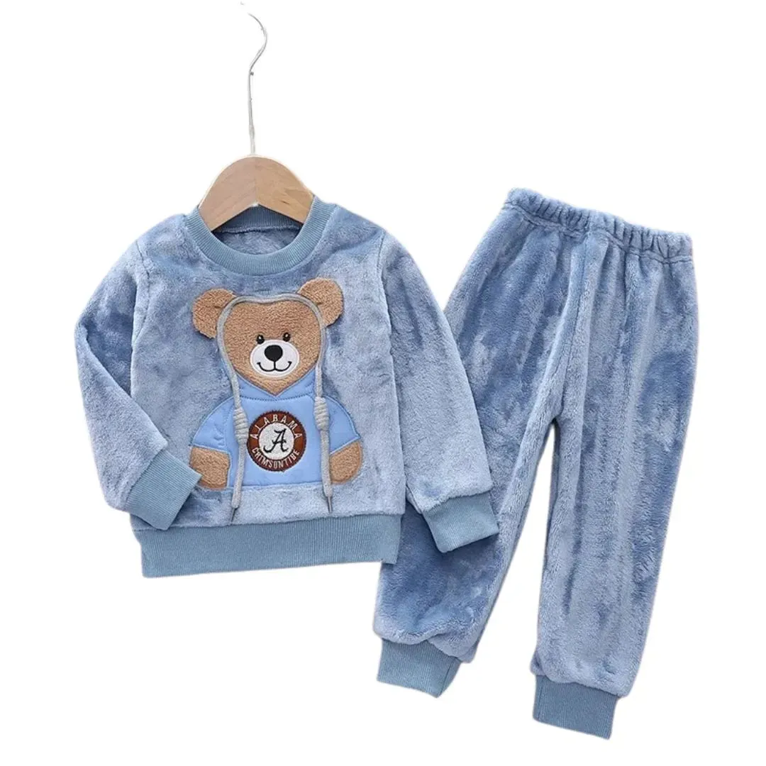 Pyjamas en Flanelle paisse pour Enfants : Chaleur et Douceur pour les Nuits Froides