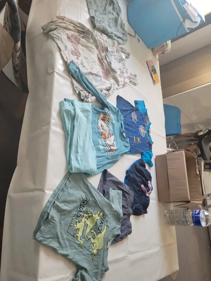 Pyjamas été garçon 5.6 ans - H&M - 5 ans  | Beebs