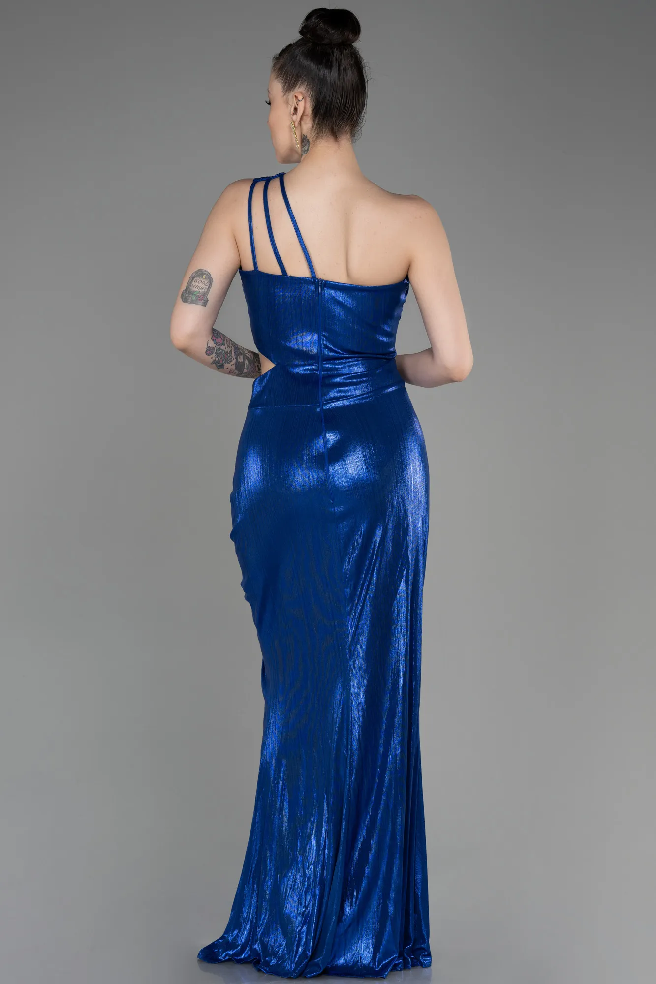 Robe de Soirée Longue Cuivre ABU3848