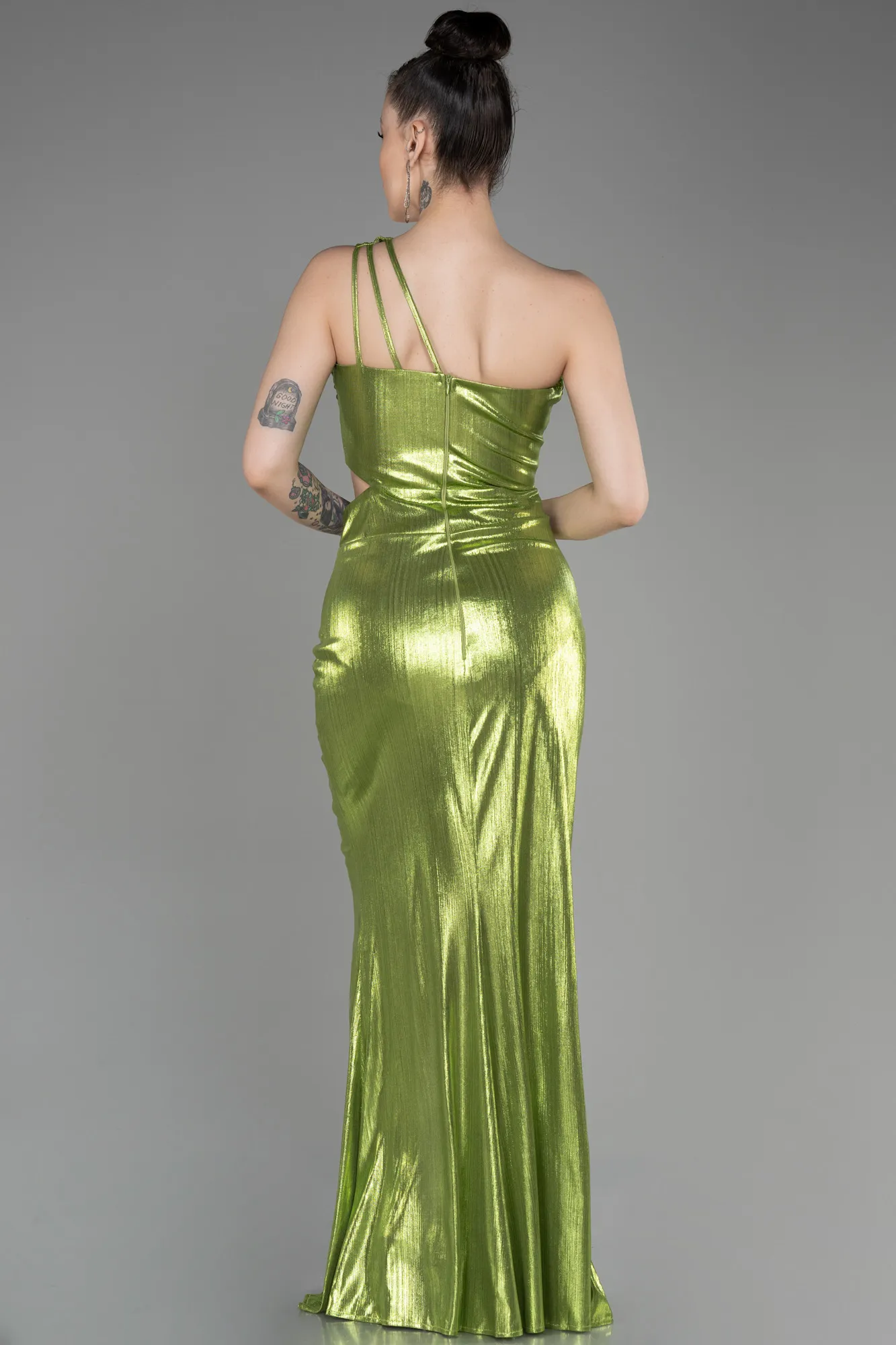 Robe de Soirée Longue Cuivre ABU3848