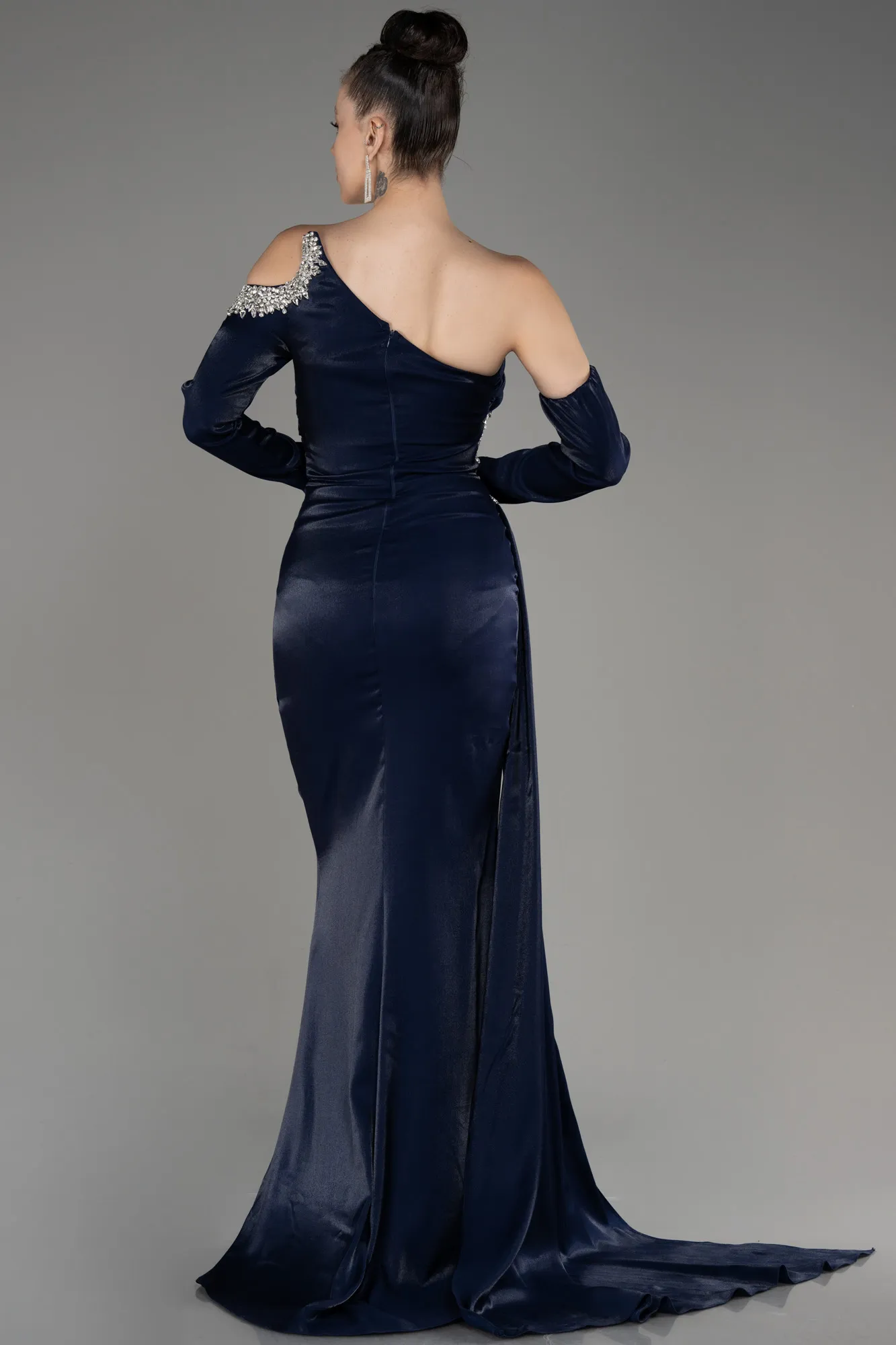 Robe de Soirée Longue Noir ABU3976