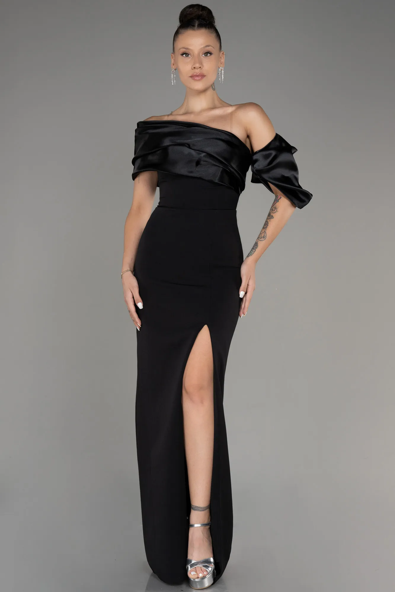 Robe de Soirée Longue Poudre ABU4024