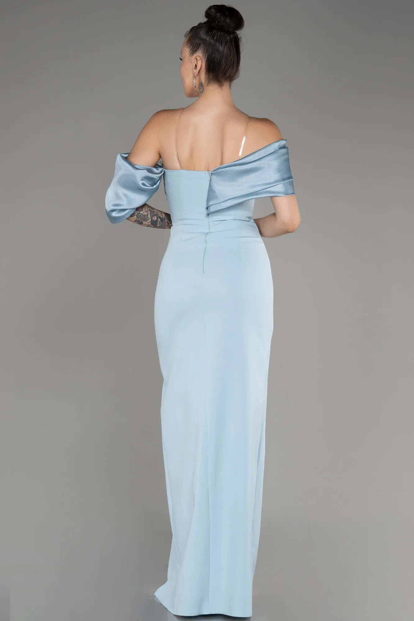 Robe de Soirée Longue Poudre ABU4024