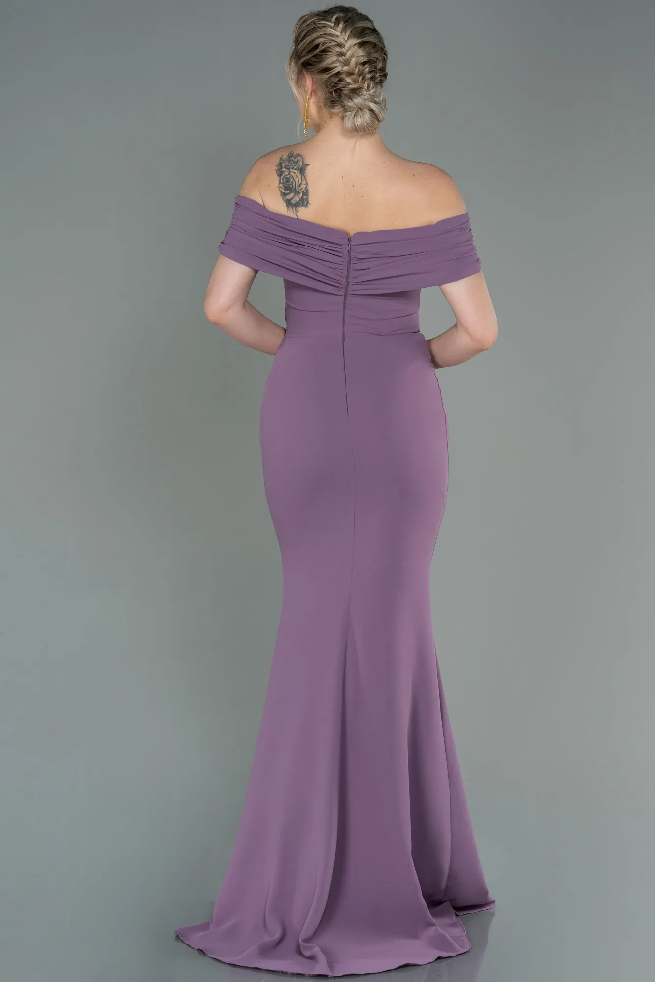 Robe de Soirée Longue Rouge ABU3156