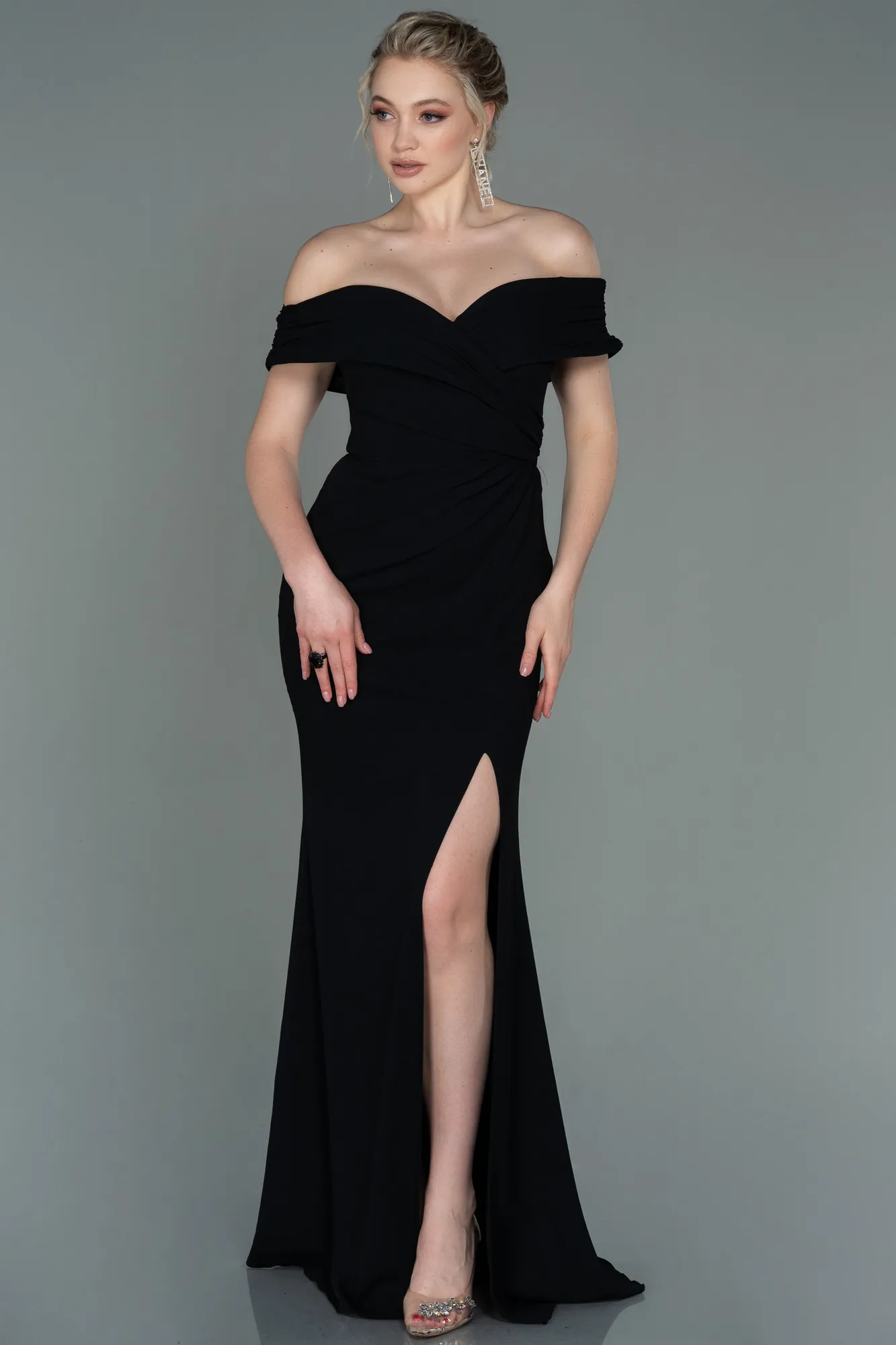 Robe de Soirée Longue Rouge ABU3156