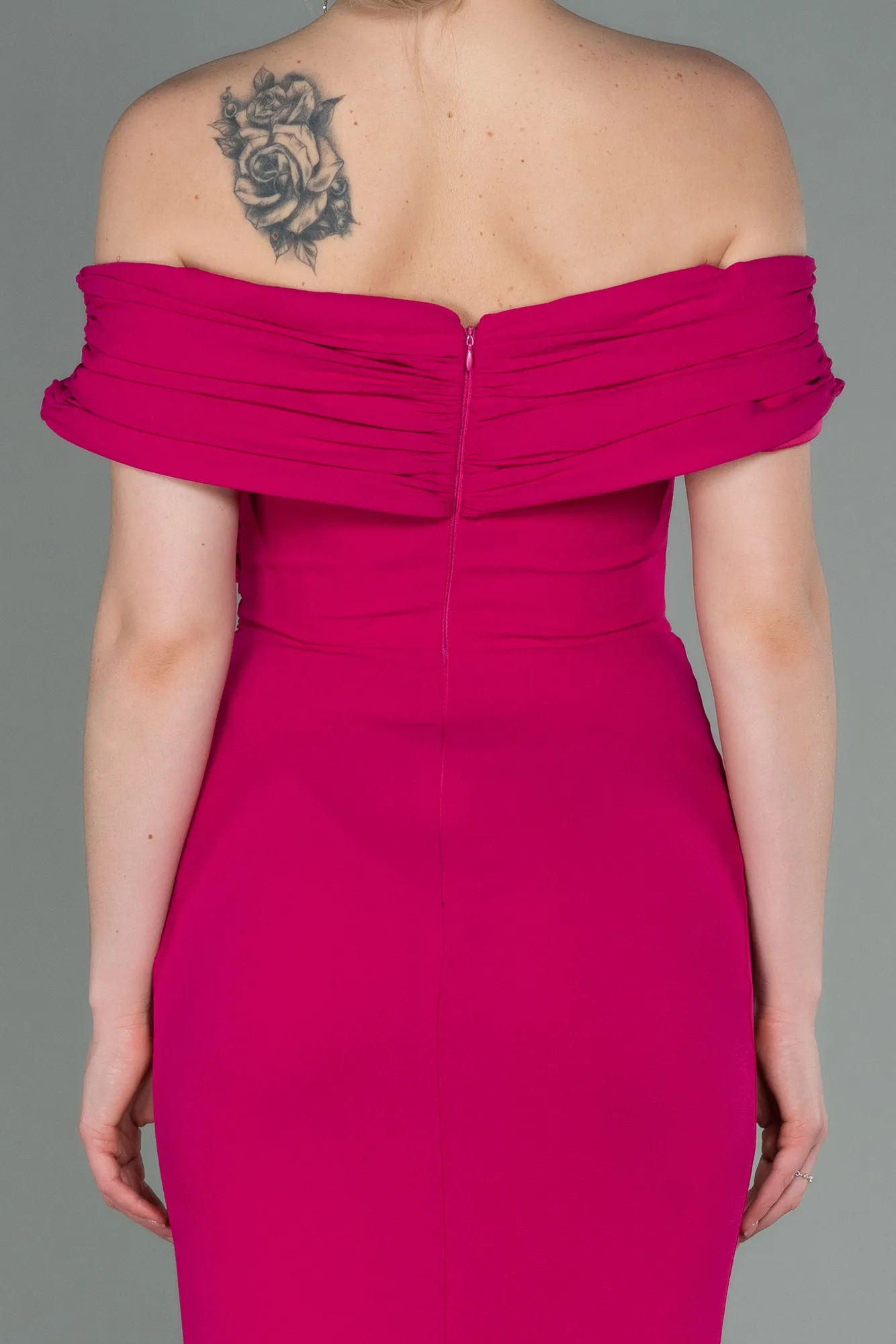 Robe de Soirée Longue Rouge ABU3156