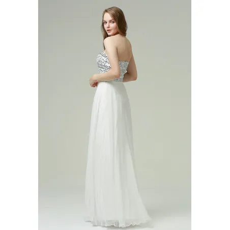 Robe de soirée star Blanche