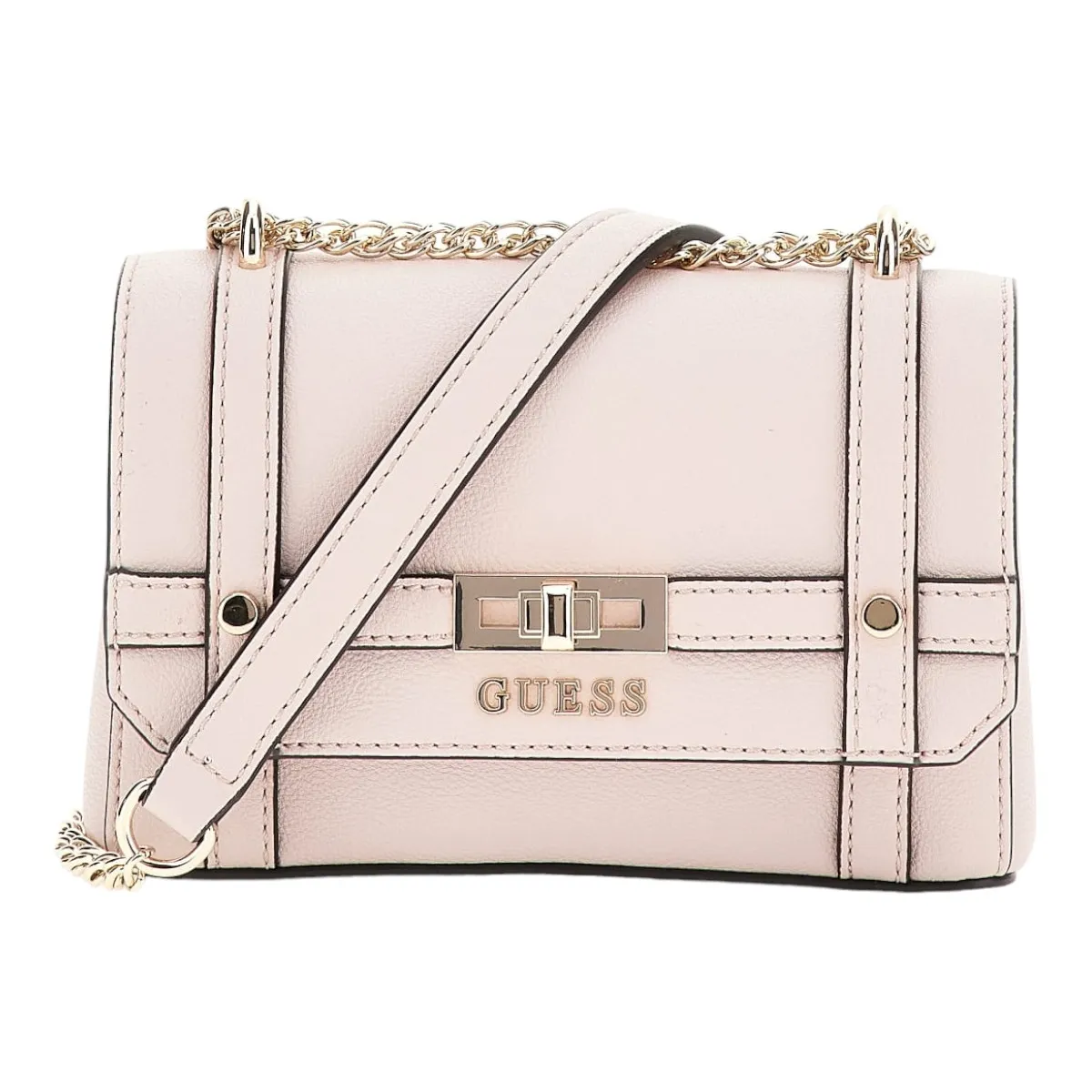 Sac a main  Guess emilee luxury satche rose