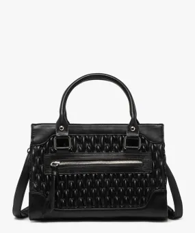 sac a main texture a bandouliere amovible femme noir standard sacs a main