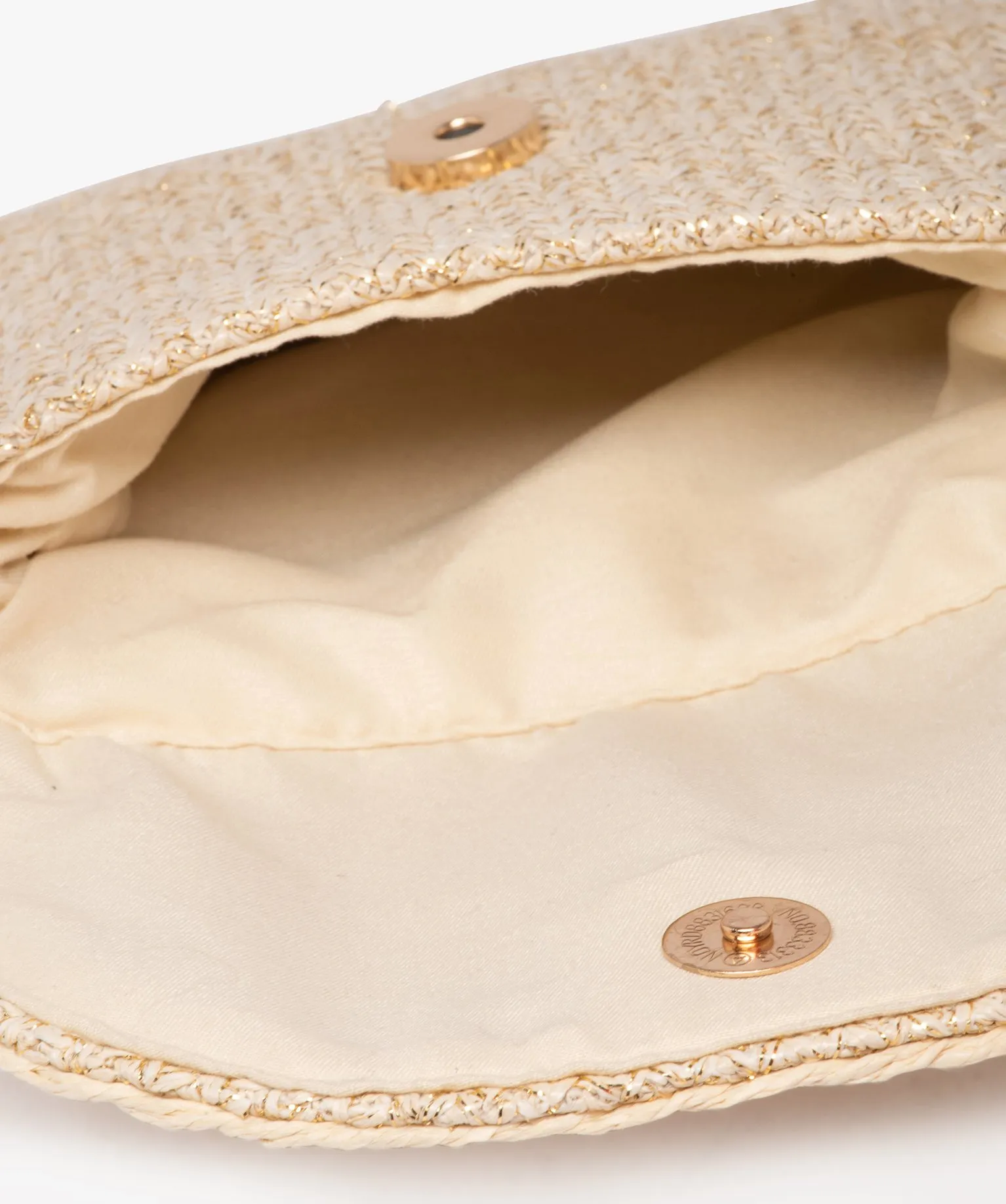 sac aspect raphia avec message brode fille beige sacs et cartables