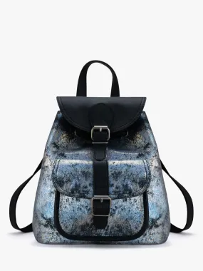 SAC À DOS EN CUIR HOLOGRAPHIQUE LeBaroudeur - Galaxie