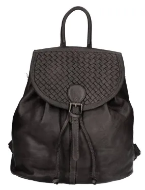 Sac à dos cuir femme noir