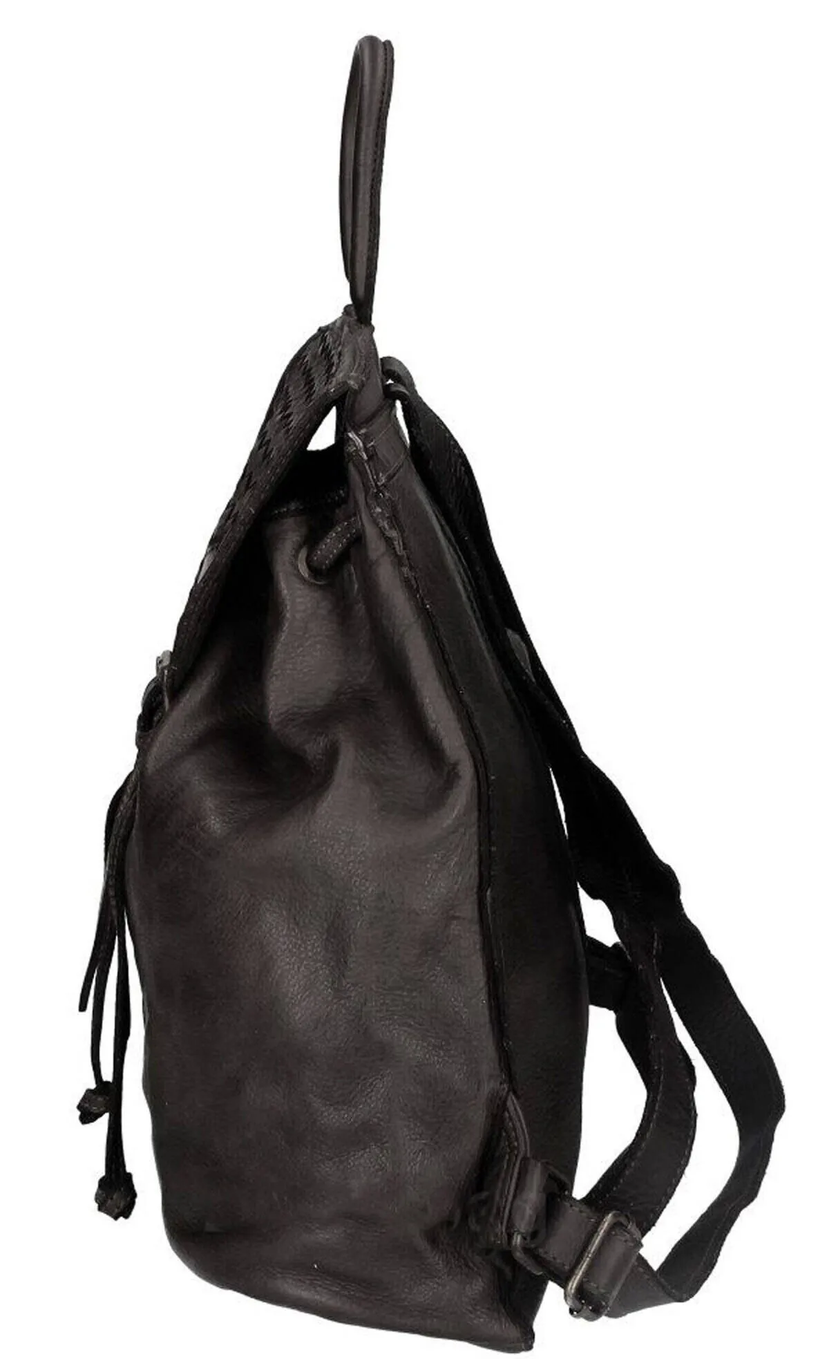 Sac à dos cuir femme noir