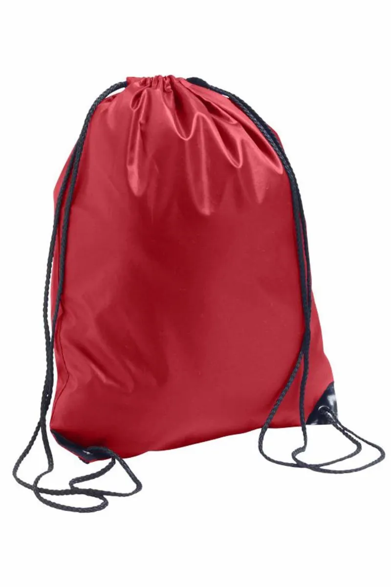 Sac à dos en toile à bretelles - 70600 - rouge 