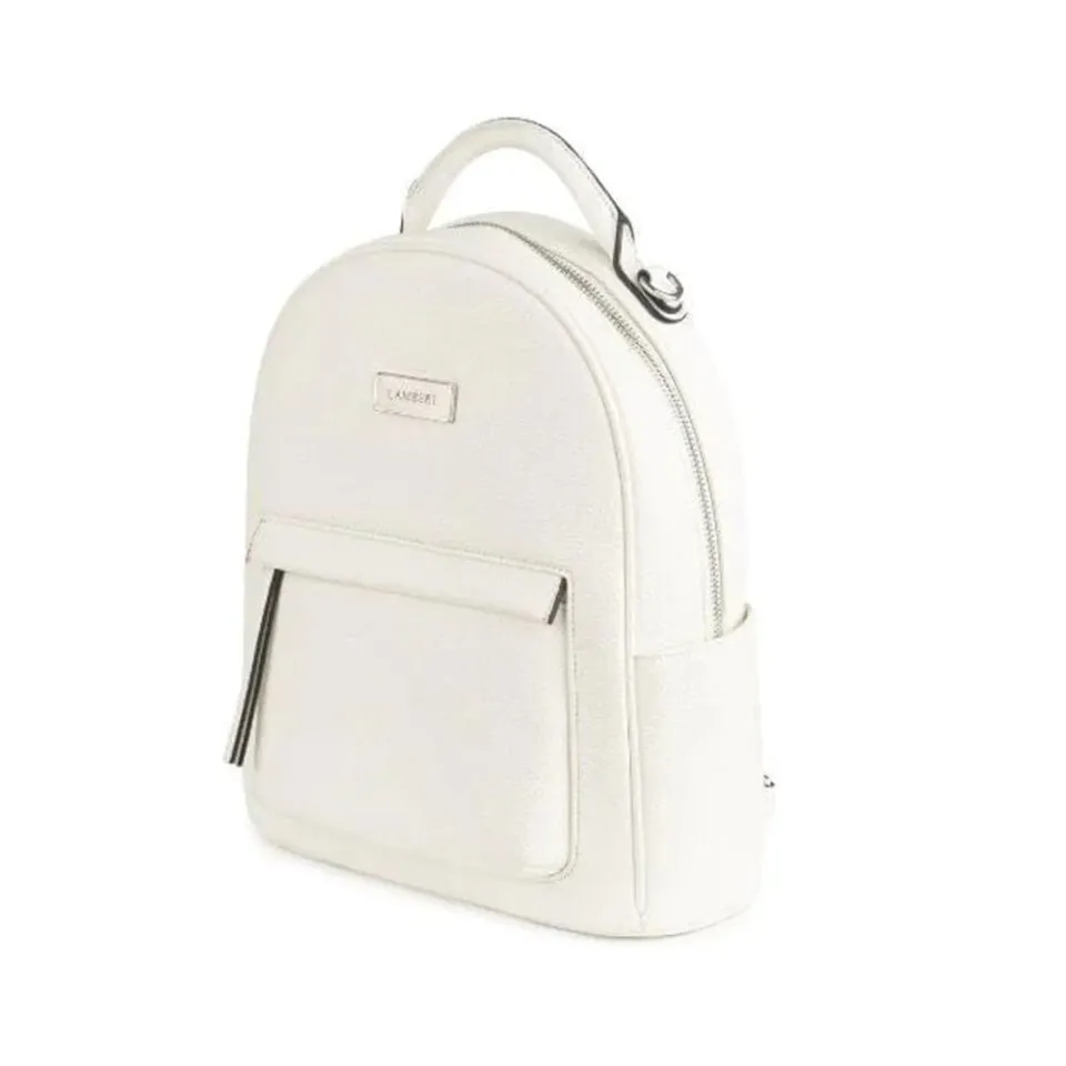 Sac à dos multifonction Le Maude en cuir vegan Blanc