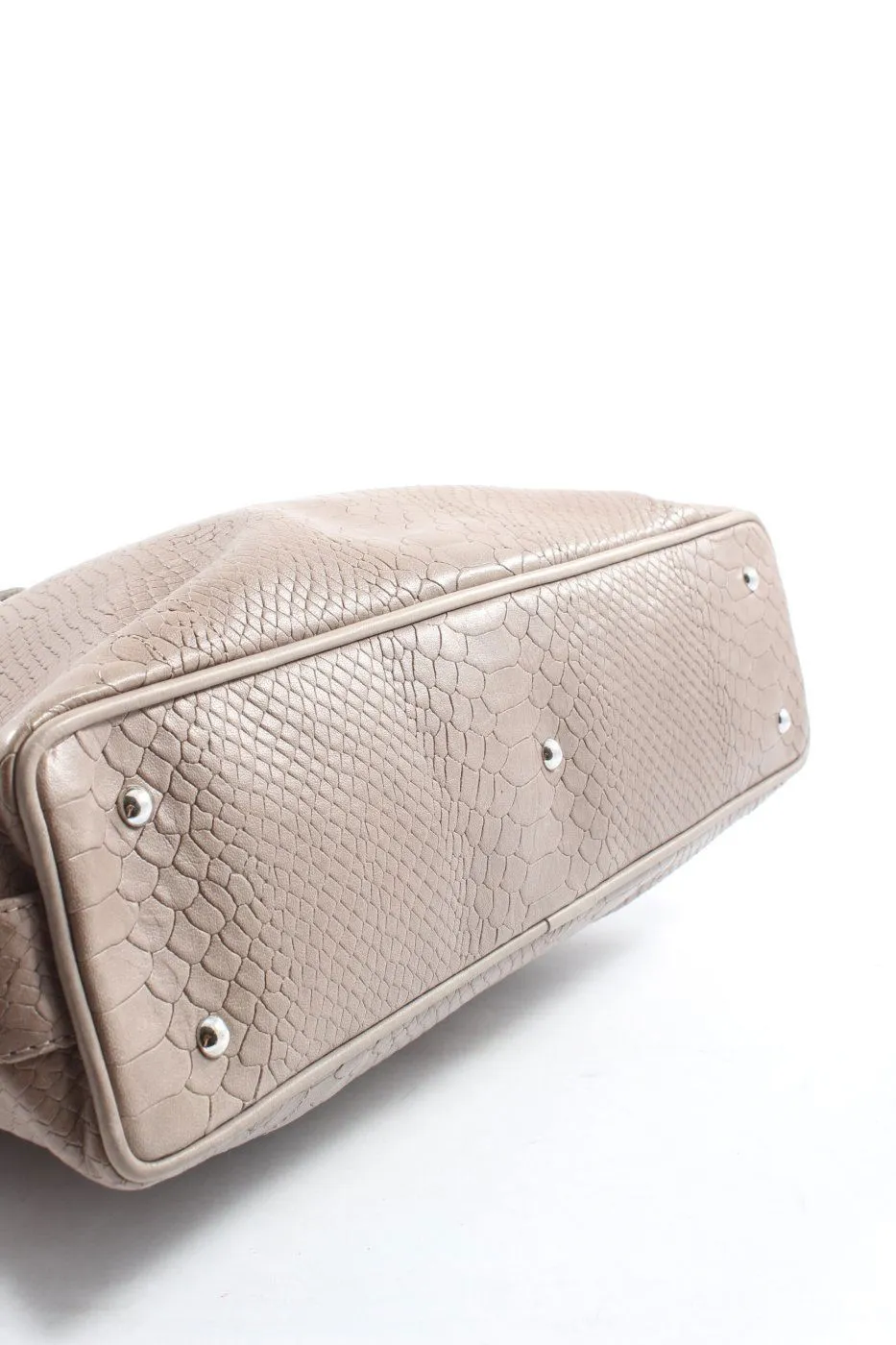 Texier Sac Baril blanc cassé motif animal style décontracté
