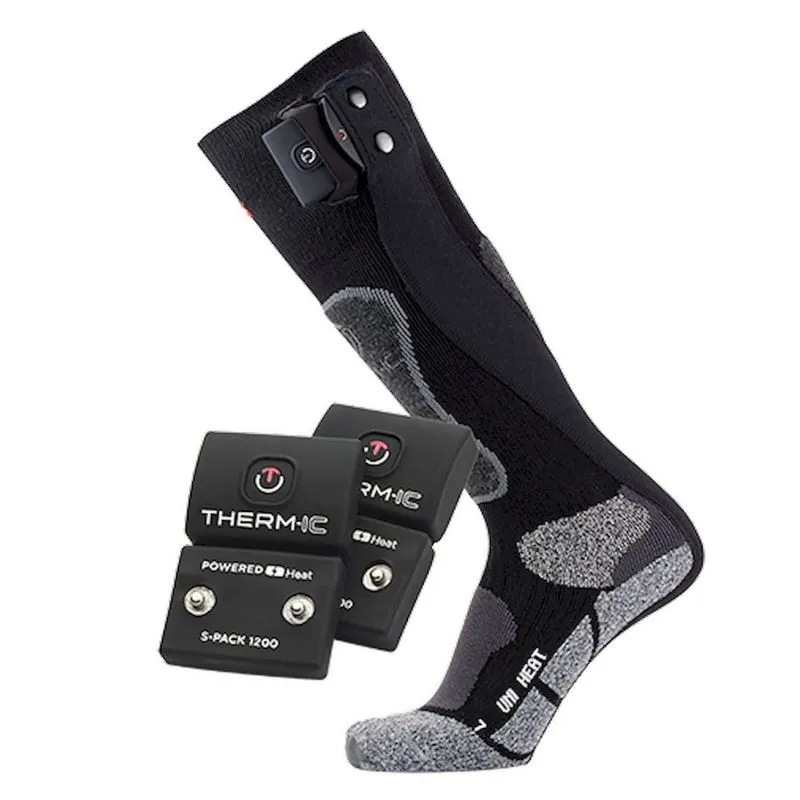 Therm-Ic PowerSocks Set Heat Uni + S-Pack 1200 - Chaussettes chauffantes | Hardloop