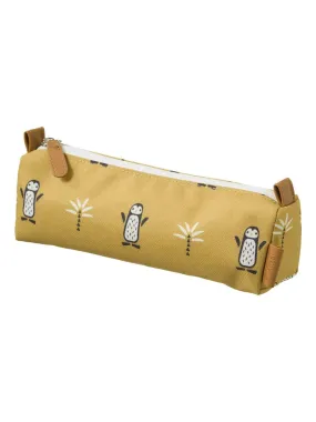 Trousse scolaire Pingouin - Jaune