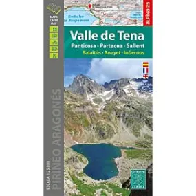 VALLE DE LA TENA ECHELLE 1 25 000