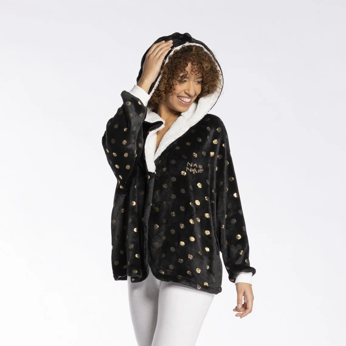Veste Femme - Noire Naf Naf Homewear | 3 Suisses