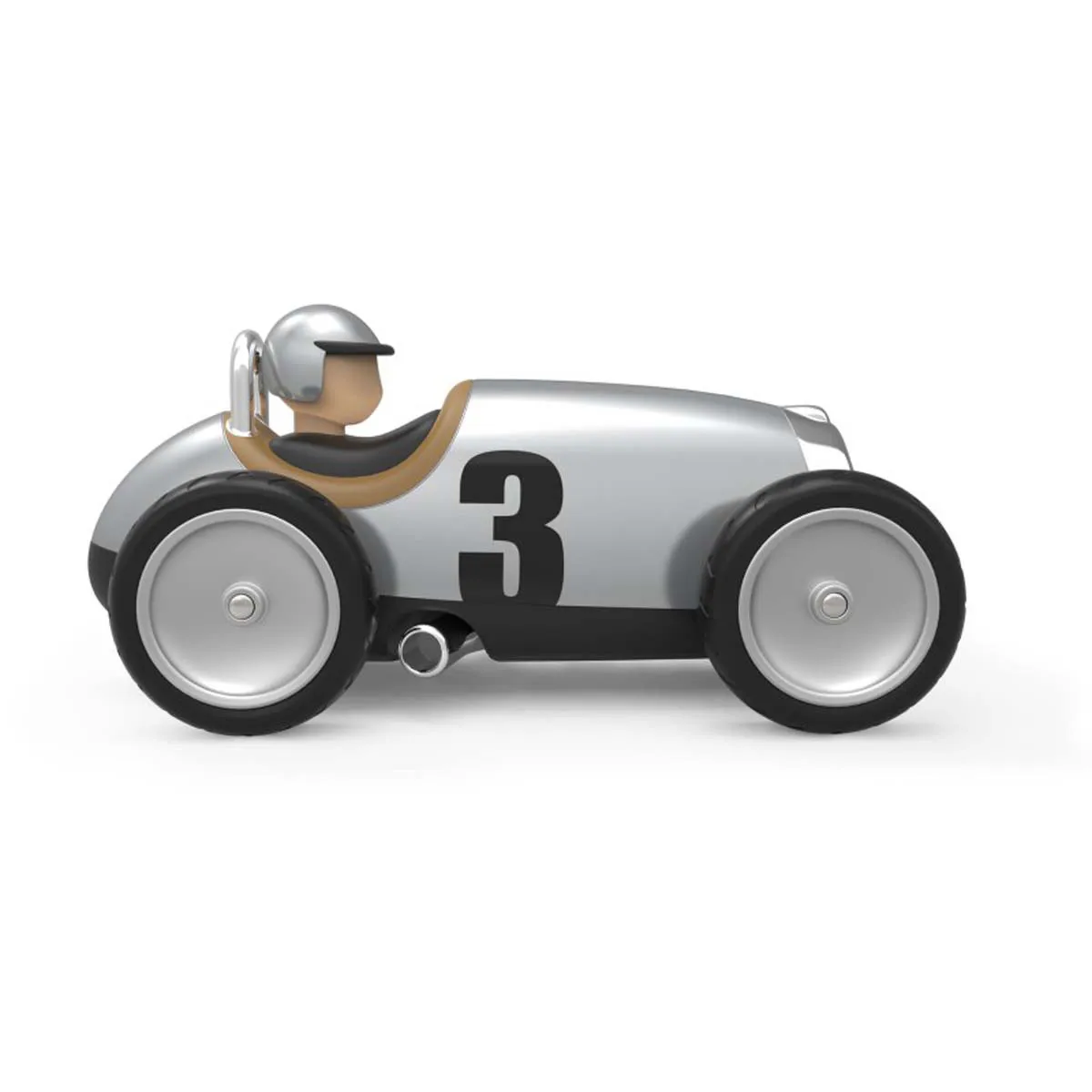 Voiture de Course - Argent