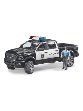 Véhicule de police : Pickup RAM 2500 avec figurine - N/A