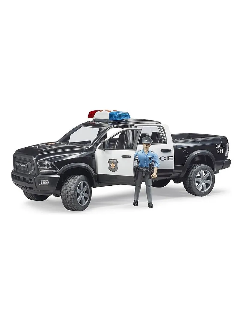 Véhicule de police : Pickup RAM 2500 avec figurine - N/A