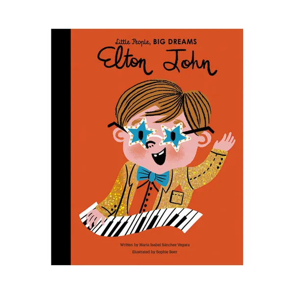 Wee Gallery Little People Big Dreams Book - Elton John - Trouva